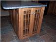 Cabinet style - full overlay / Glass doors with arts & crafts mullions