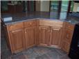 Cabinet style - full overlay / Door style - raised panel / Slab drawer fronts
